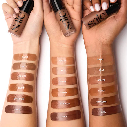 Women's Saie Dew Bronze Soft-Focus Sculpting Liquid Bronzer