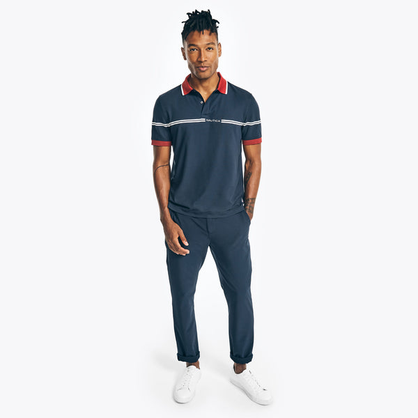 Nautica Sustainably Crafted Classic Fit Polo, XXL /#