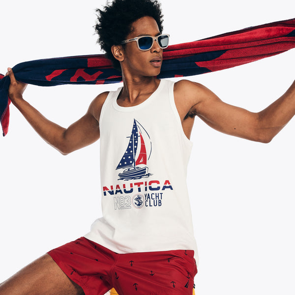 Nautica Sustainably Crafted Yacht Club Tank, L */