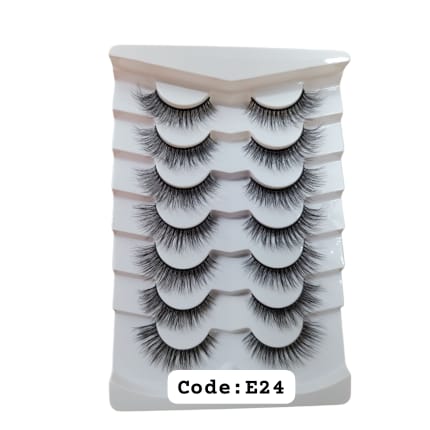 Shein Bold Glam False Lashes Collection (7 Pairs), Code: E24 +