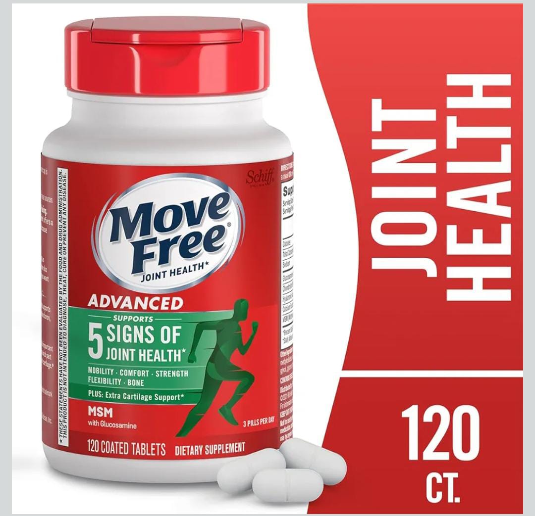 Schiff, Move Free® Joint Health, Advanced, 120 Coated Tablets +