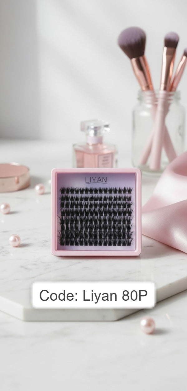 Shein 120pcs Liyan Premium Individual Lash Clusters, Code: Liyan 80P +