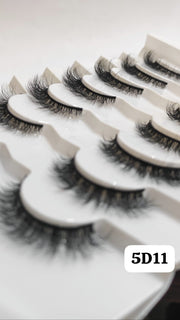 Shein 7pairs Natural Look Cat Eye False Eyelashes, Code: 5D11