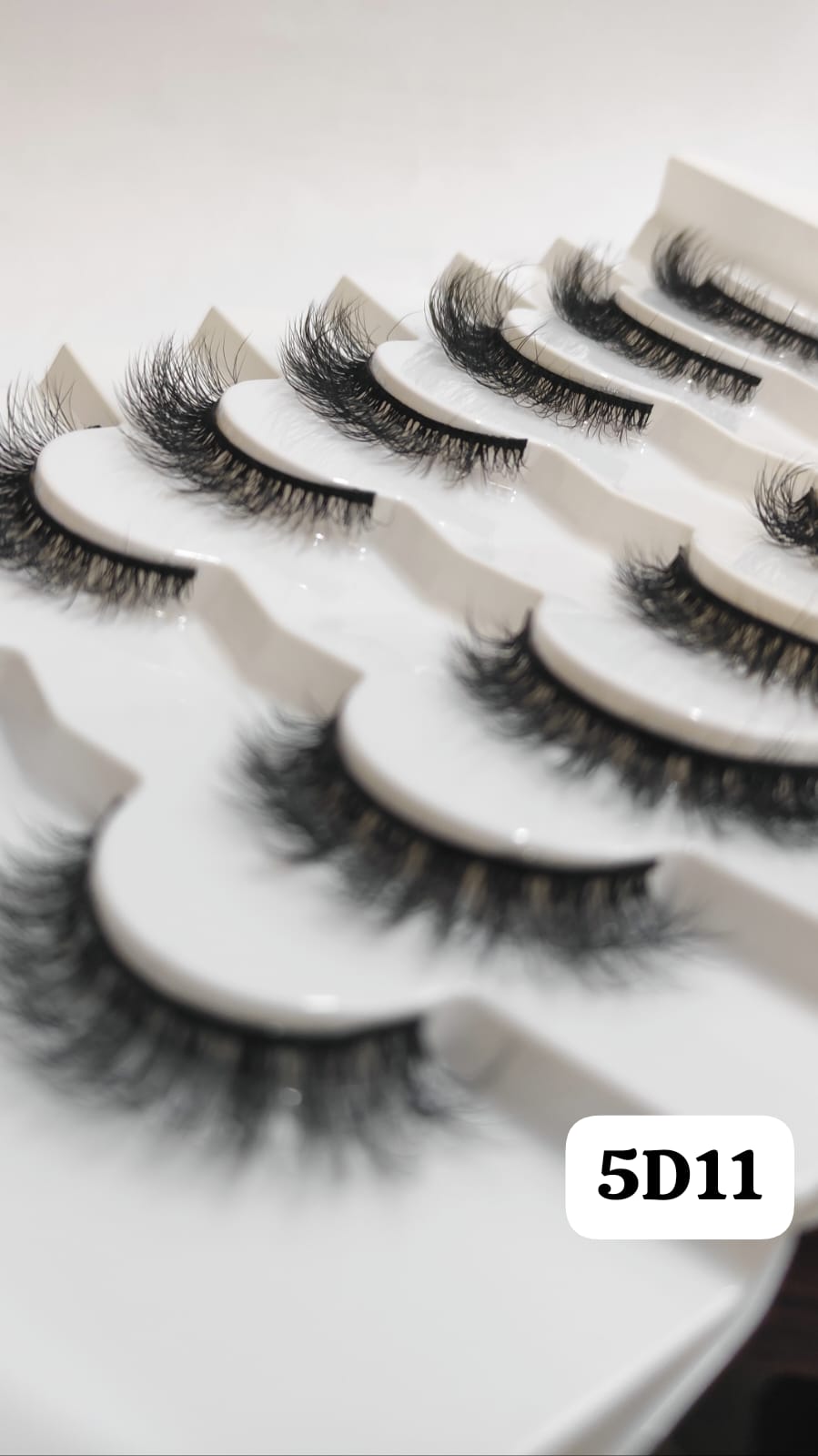 Shein 7pairs Natural Look Cat Eye False Eyelashes, Code: 5D11