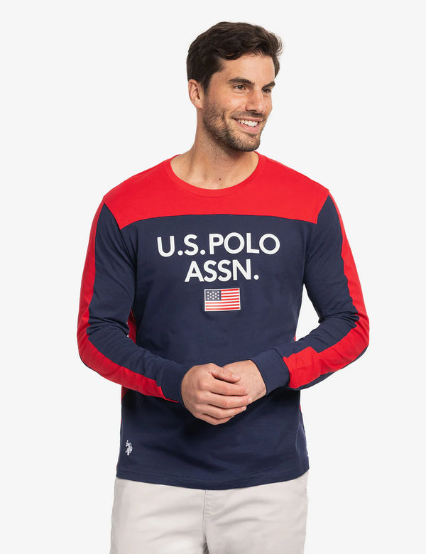 U.S. Polo Peiced T-shirt, M +