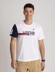 U.S. Polo Graphic Crew Neck T-Shirt, XL >