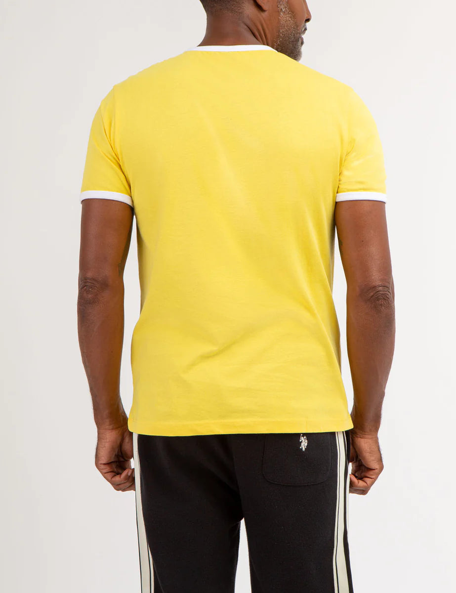 U.S. Polo Sport Ringer Graphic T-Shirt, M