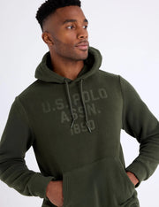 U.S. Polo Polar Fleece Hoodie, L -.