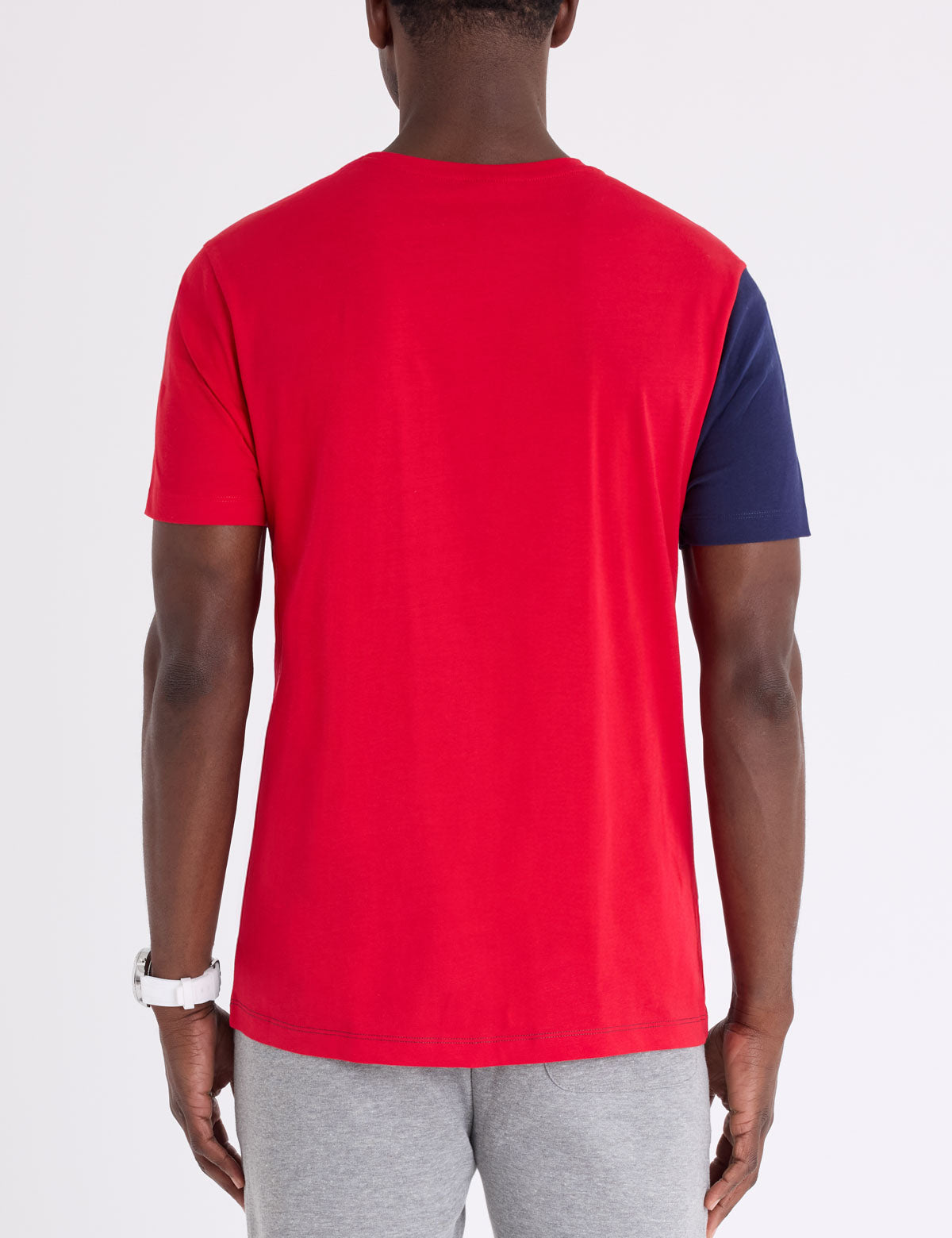 Men's Diagonal Colorblock T-Shirt