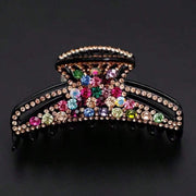 Shein Plastic Hair Claws With Large Rhinestones >