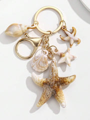 Shein Unisex Seashell Acrylic Keychain >