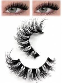 Shein 7 Pairs 3D Cat Eye False Eyelashes, Code: T-KZ08 -.