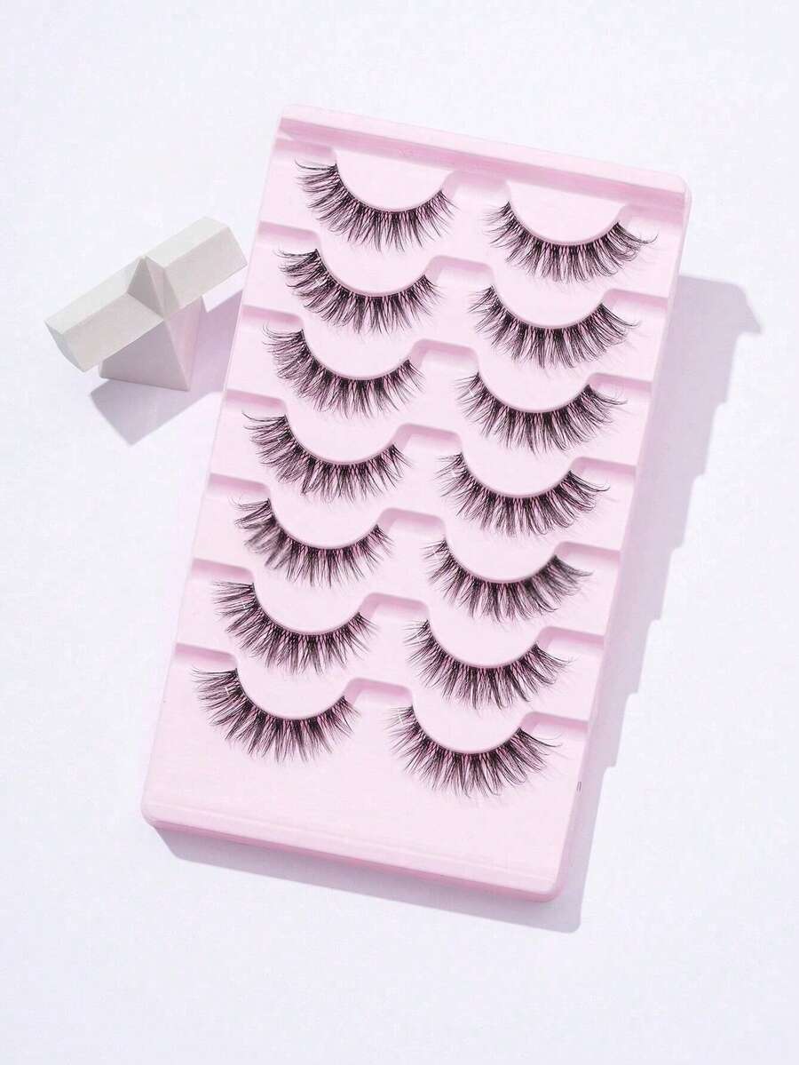 Shein LIMEIKAI 7 Pairs/Set False Eyelashes, Code: 207-7 -.