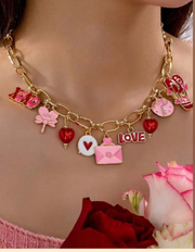 Shein Heart Necklace Jewelry, Couple Gift, Valentine's Day Present>