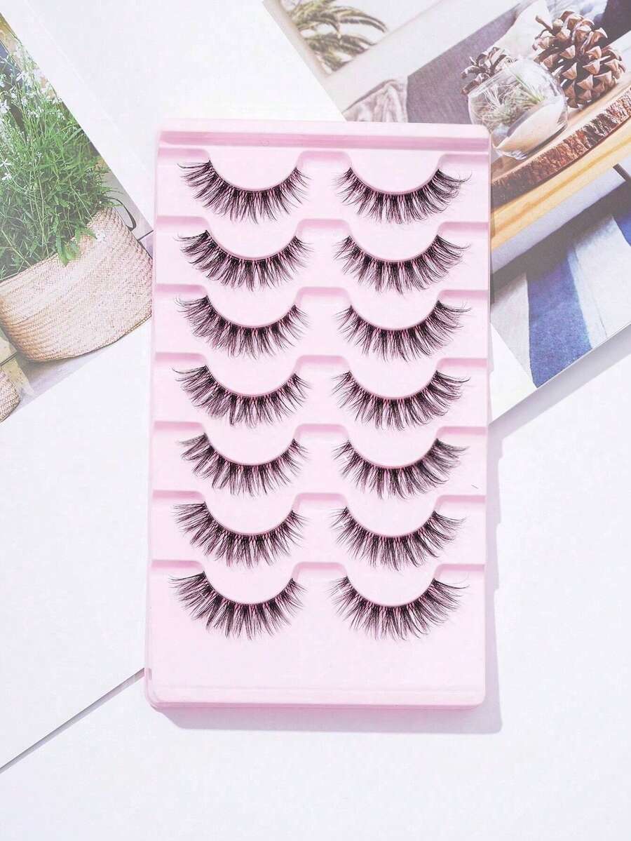 Shein LIMEIKAI 7 Pairs/Set False Eyelashes, Code: 207-7 -.