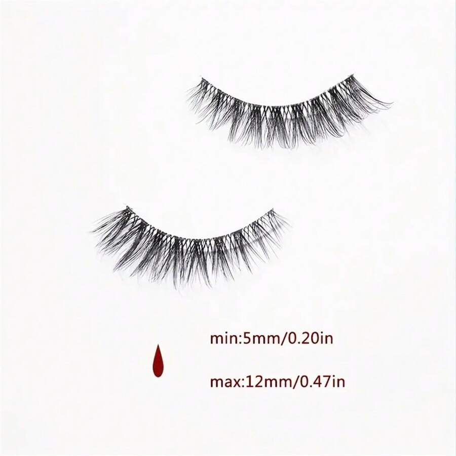 Shein LIMEIKAI 7 Pairs/Set False Eyelashes, Code: 207-7 -.