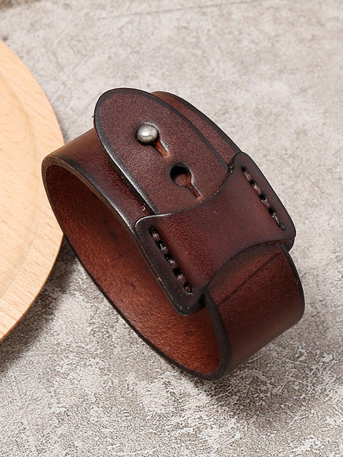 Men's PU Leather Bracelet for Jewelry Gift