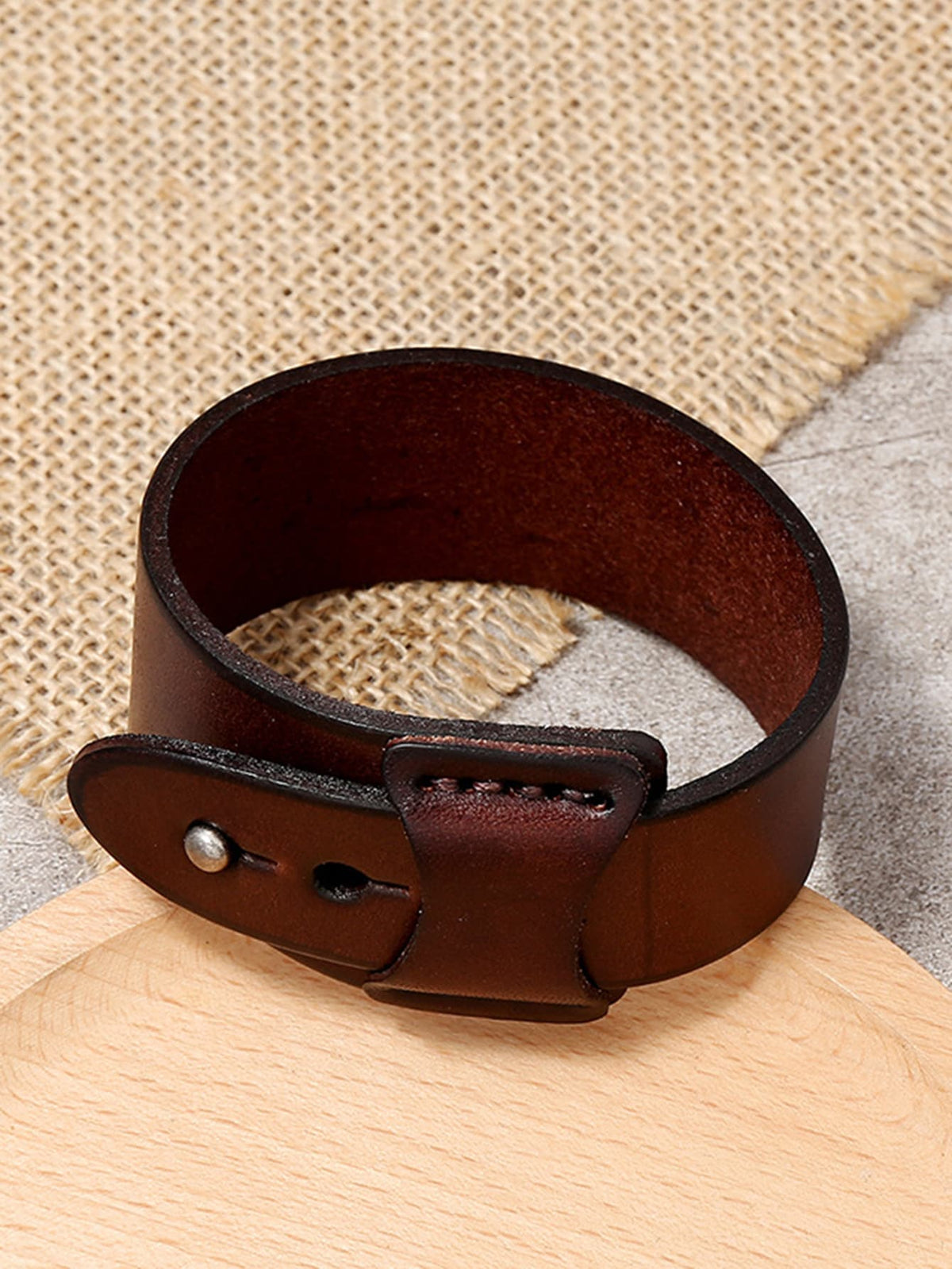 Men's PU Leather Bracelet for Jewelry Gift