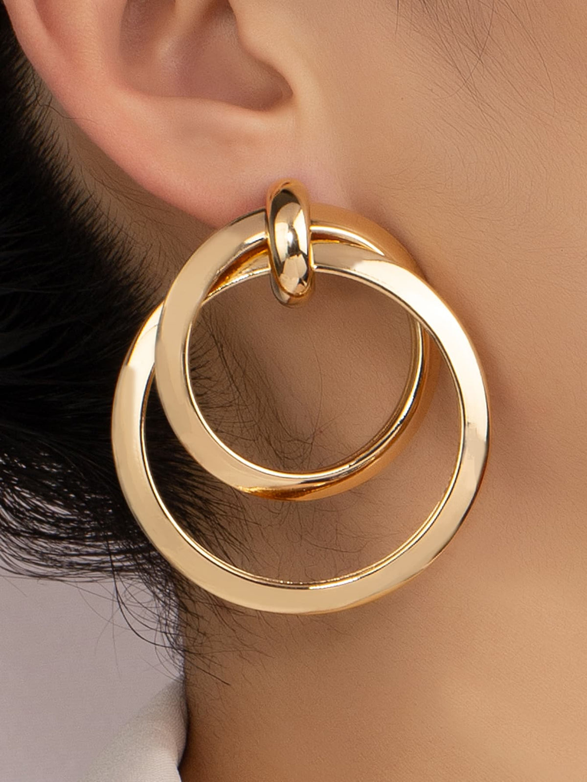Women's Casual Round Drop Earring Set