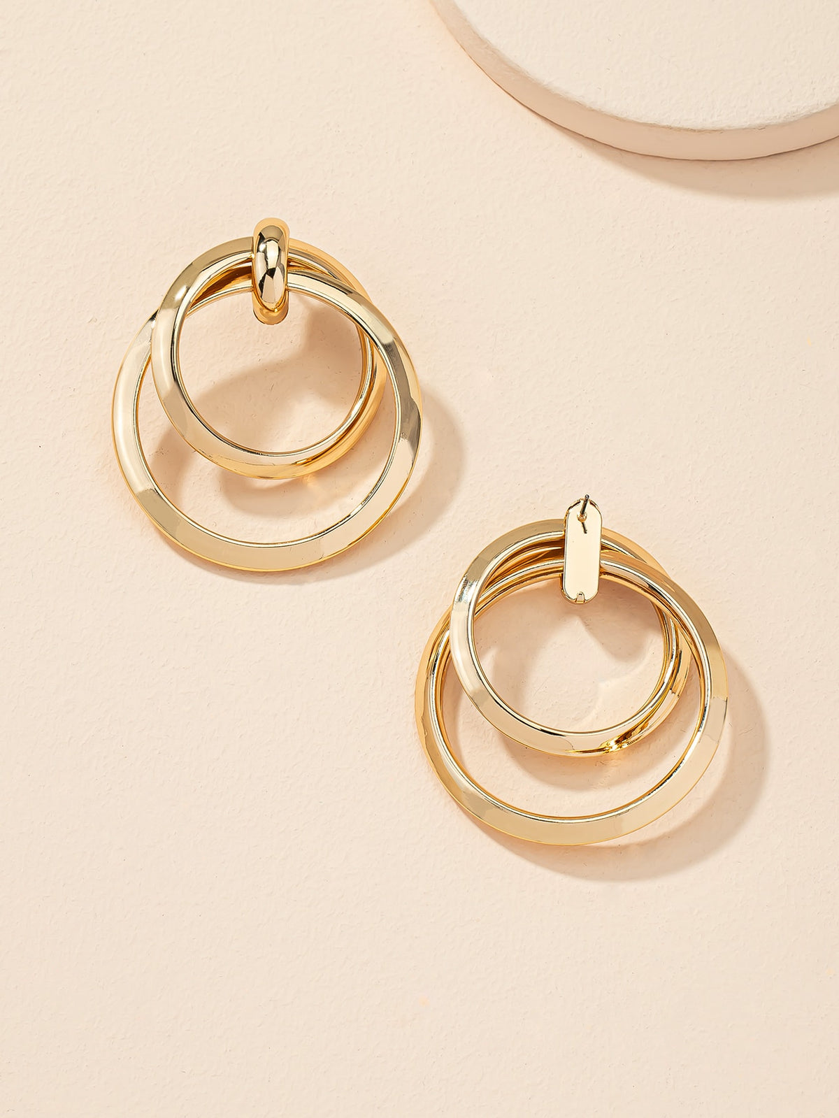Women's Casual Round Drop Earring Set