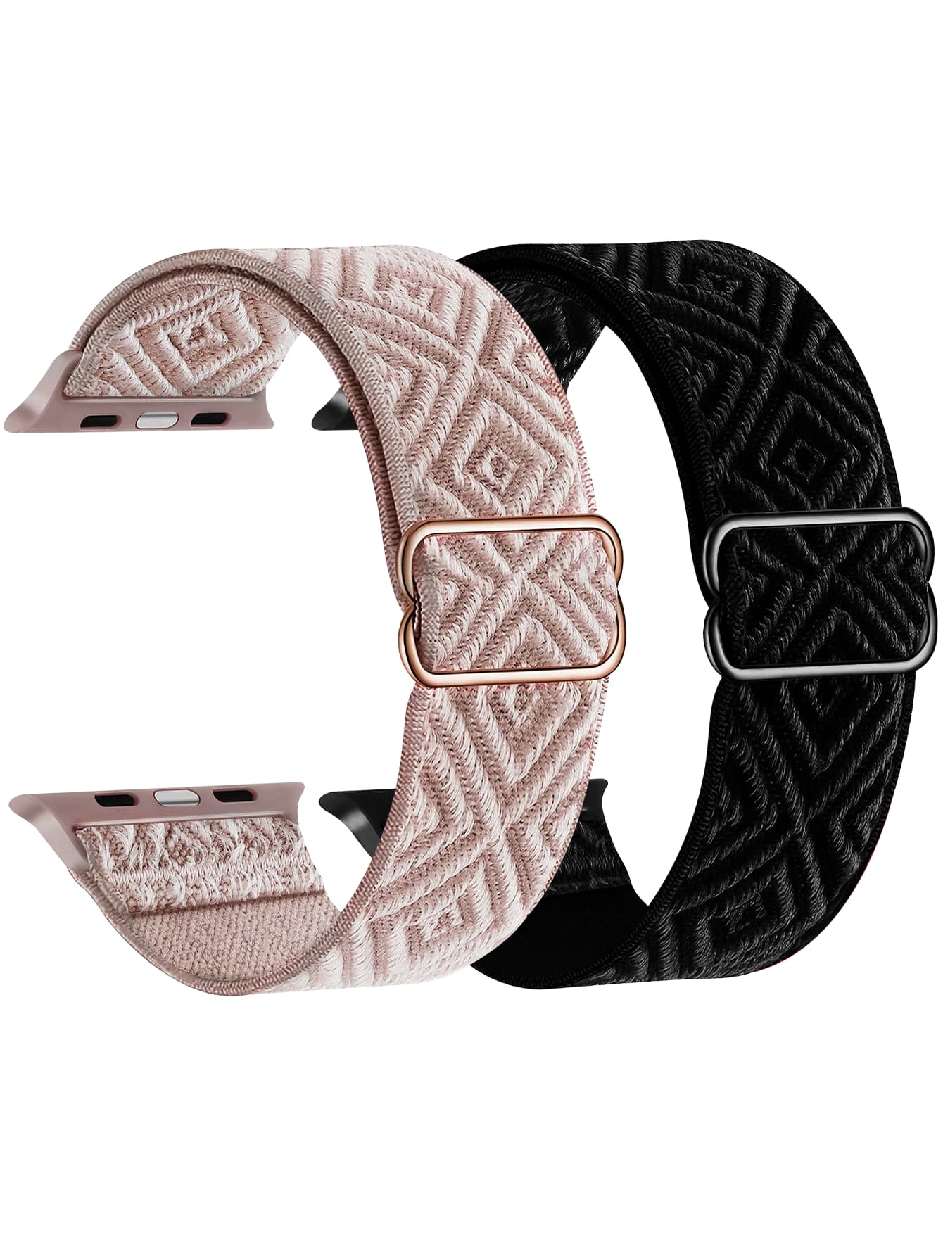 2-Pack Nylon Sport Loop Watch Band for Apple Watch