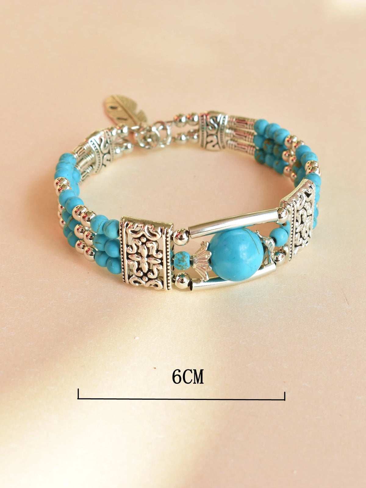 Women's Vintage Bohemian Multi-Layer Turquoise Bracelet