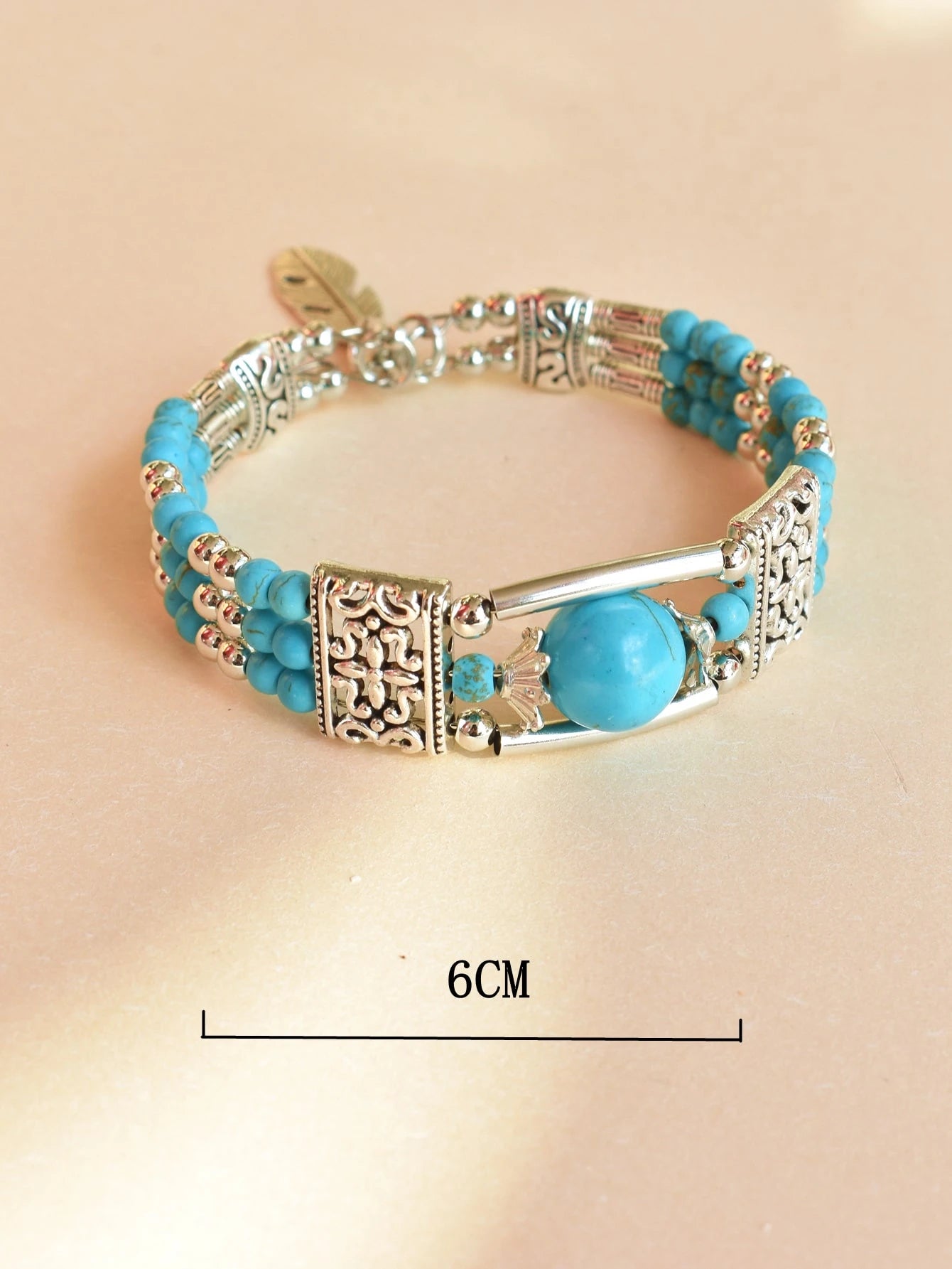 Women's Vintage Bohemian Multi-Layer Turquoise Bracelet