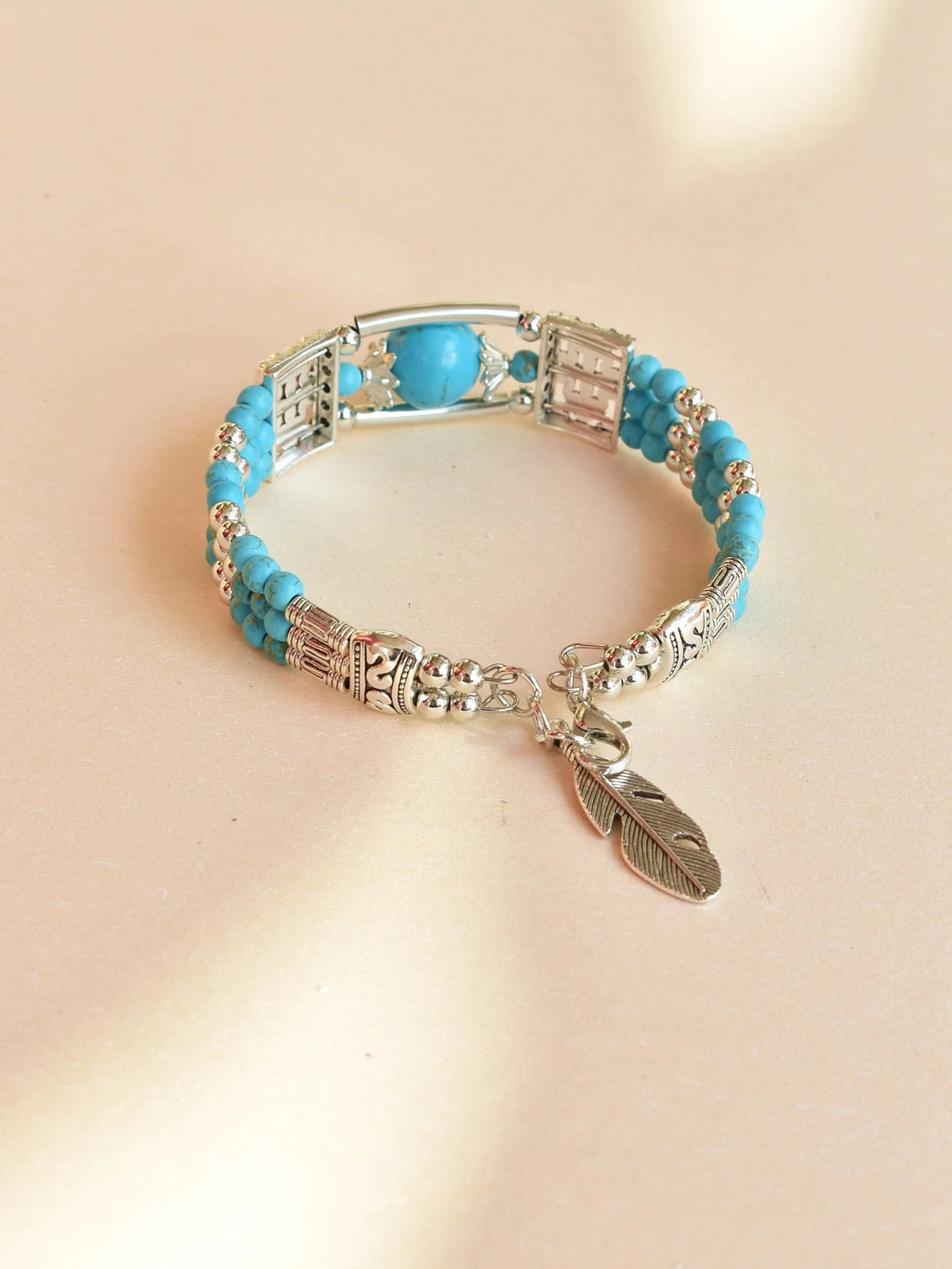 Women's Vintage Bohemian Multi-Layer Turquoise Bracelet