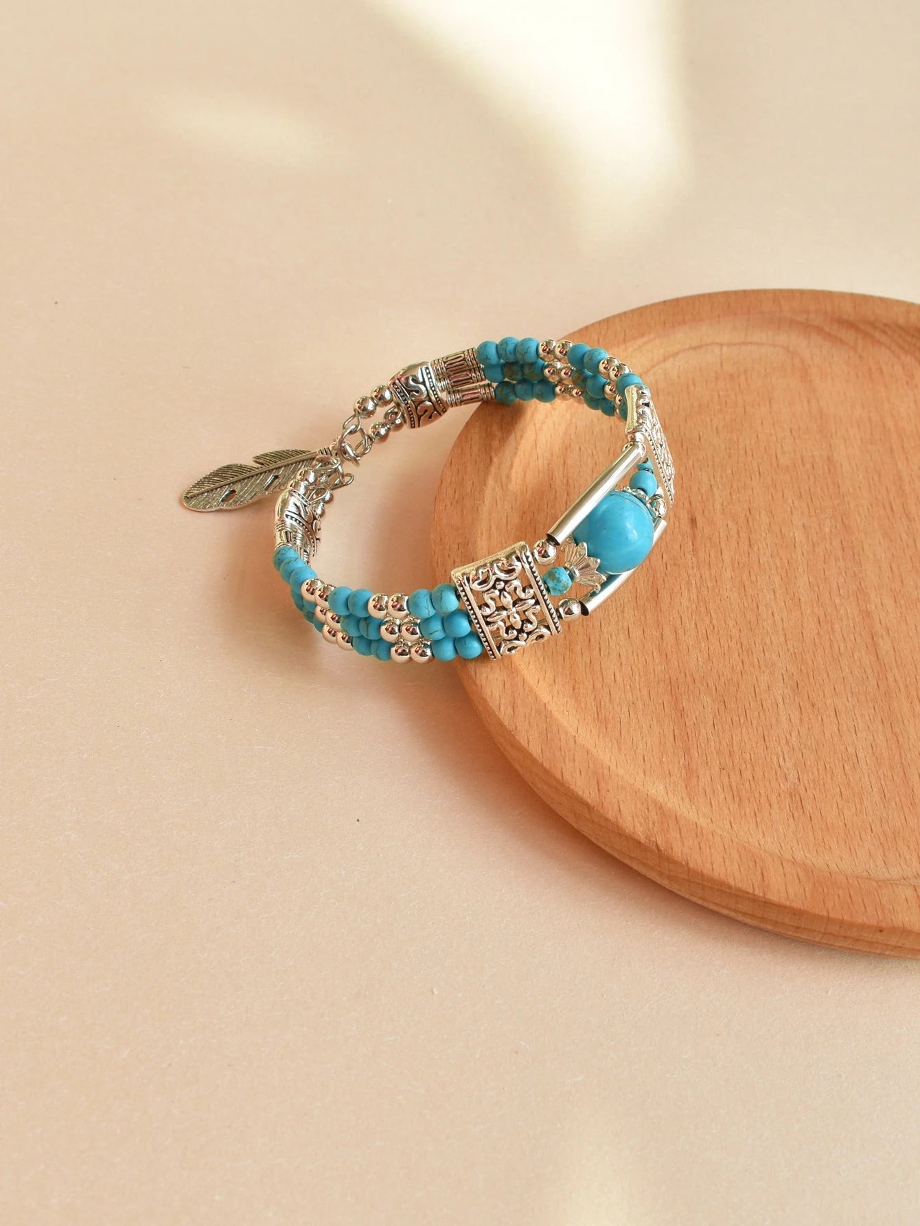 Women's Vintage Bohemian Multi-Layer Turquoise Bracelet