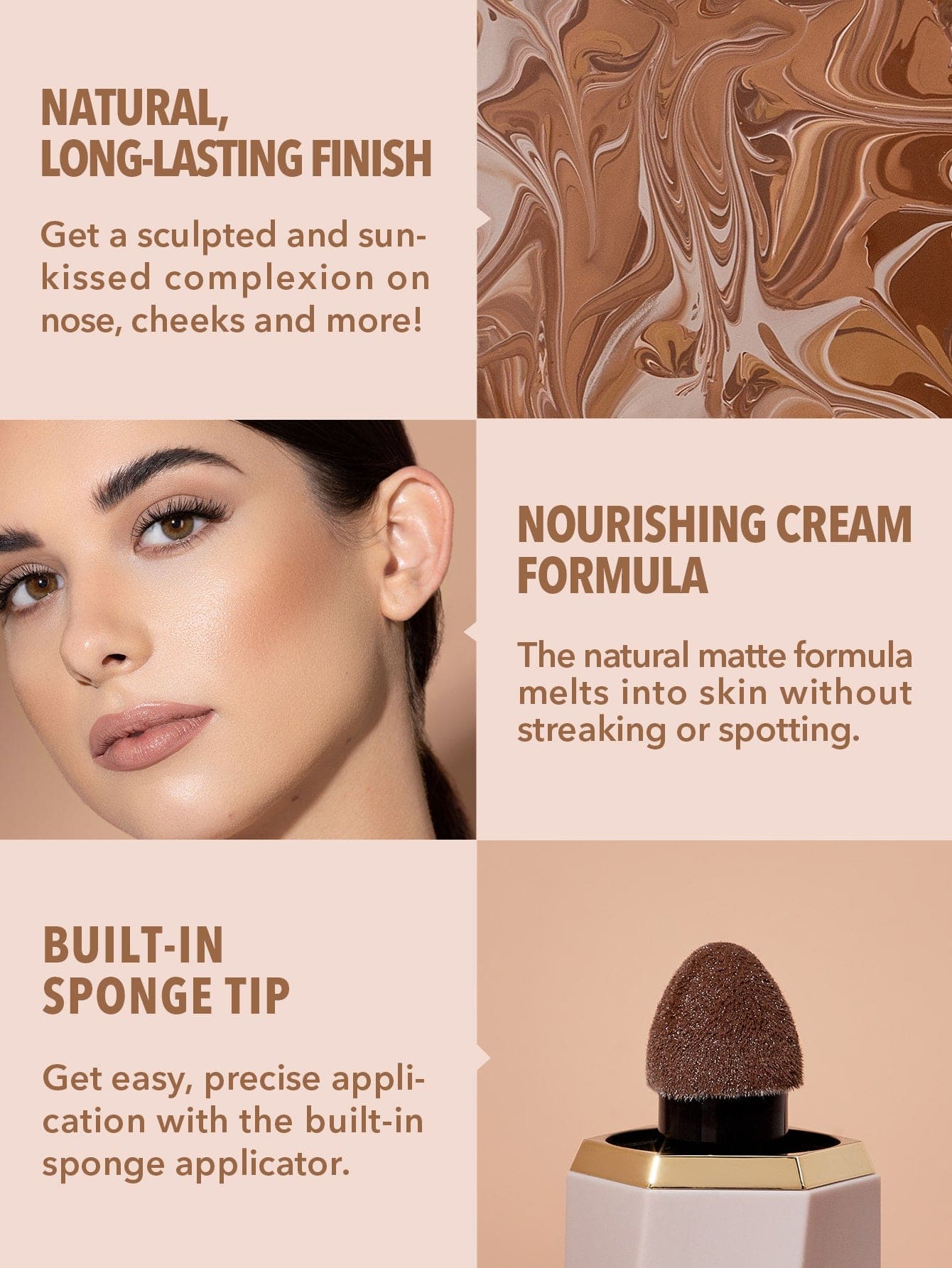 Sheglam Sun sculpt Liquid Contour- Tawny Amber +