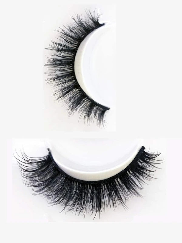 Shein 20pairs Natural Thick False Eyelashes, H98 +