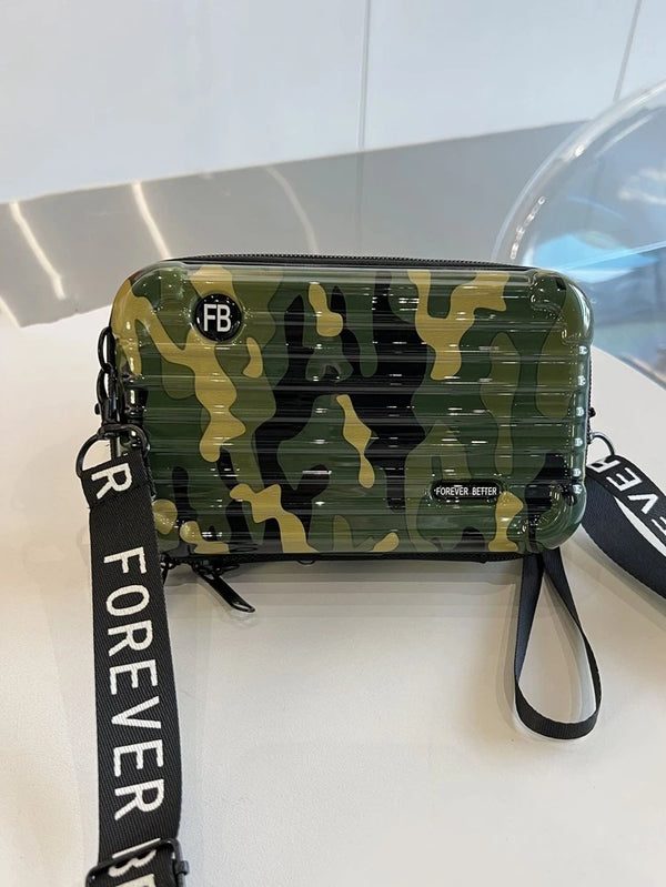 Shein Mini Camo Pattern Box Bag */