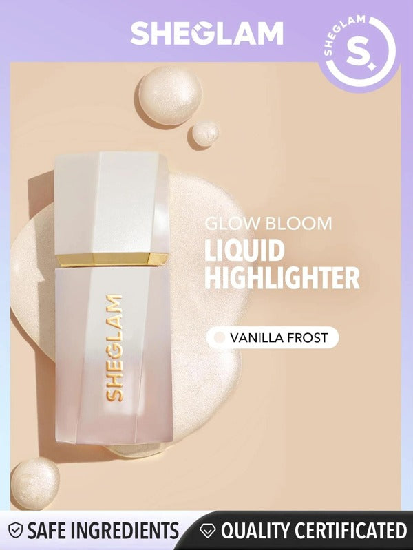 SHEGLAM Glow Bloom Liquid Highlighter-Vanilla Frost */