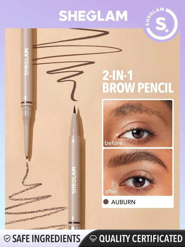 SHEGLAM Brows On Demand 2-In-1 Brow Pencil */