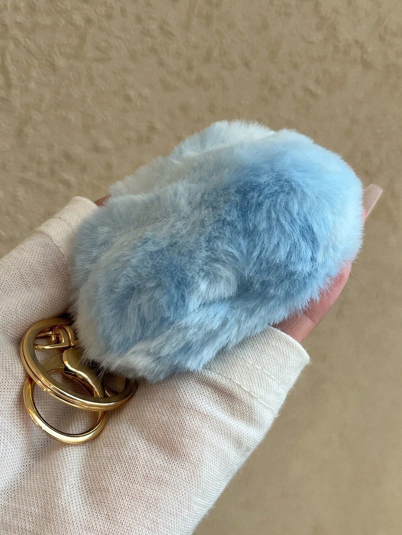 Cute Ombre Plush Earphone Case for AirPods