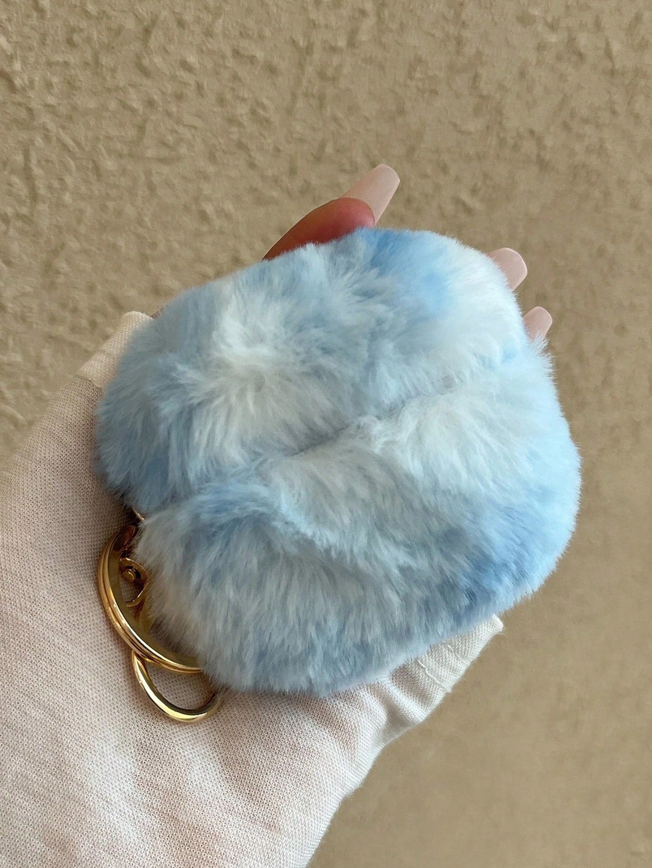 Cute Ombre Plush Earphone Case for AirPods
