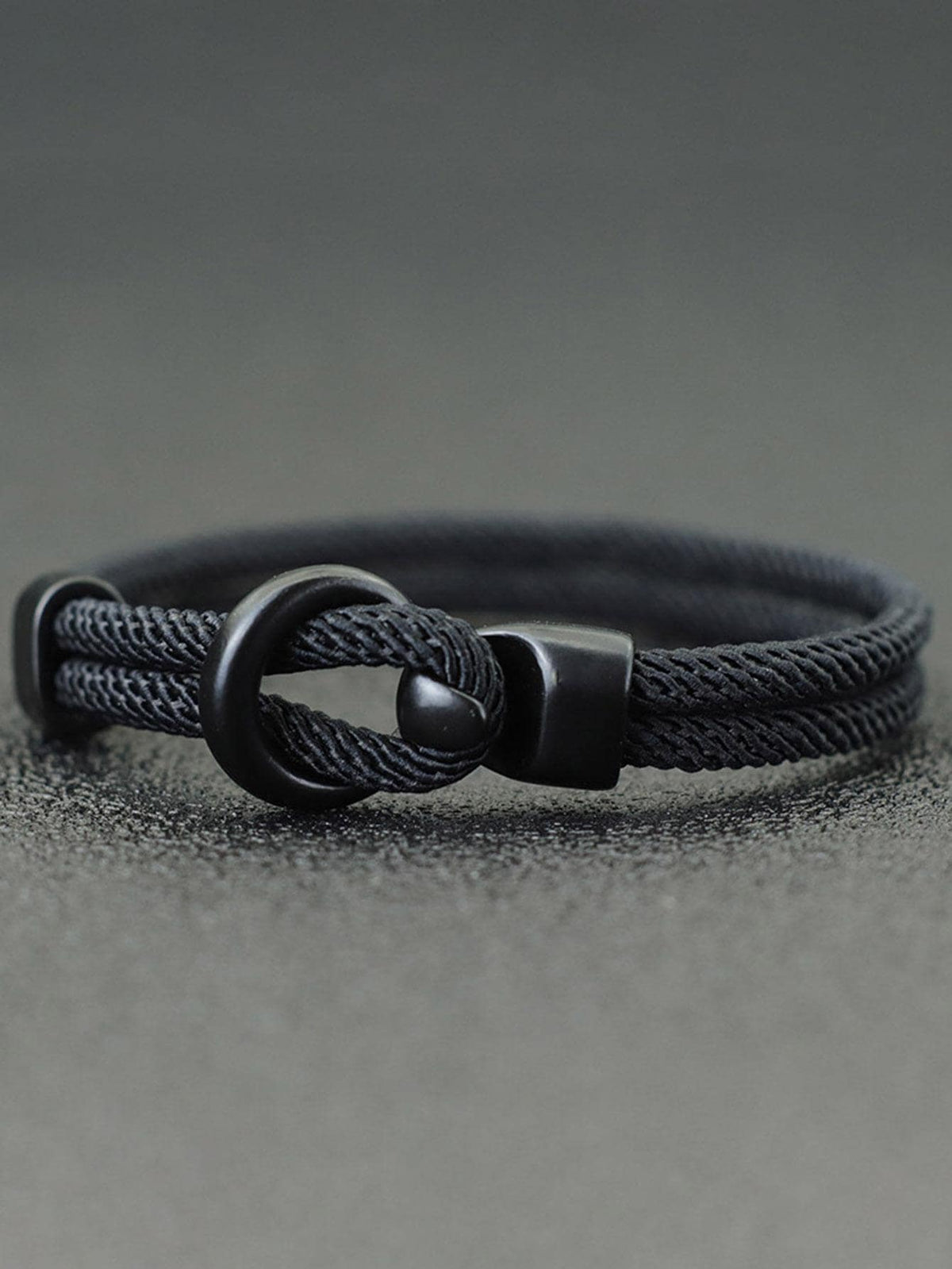 Men's Minimalist Handmade Milano Cord Hook Bracelet