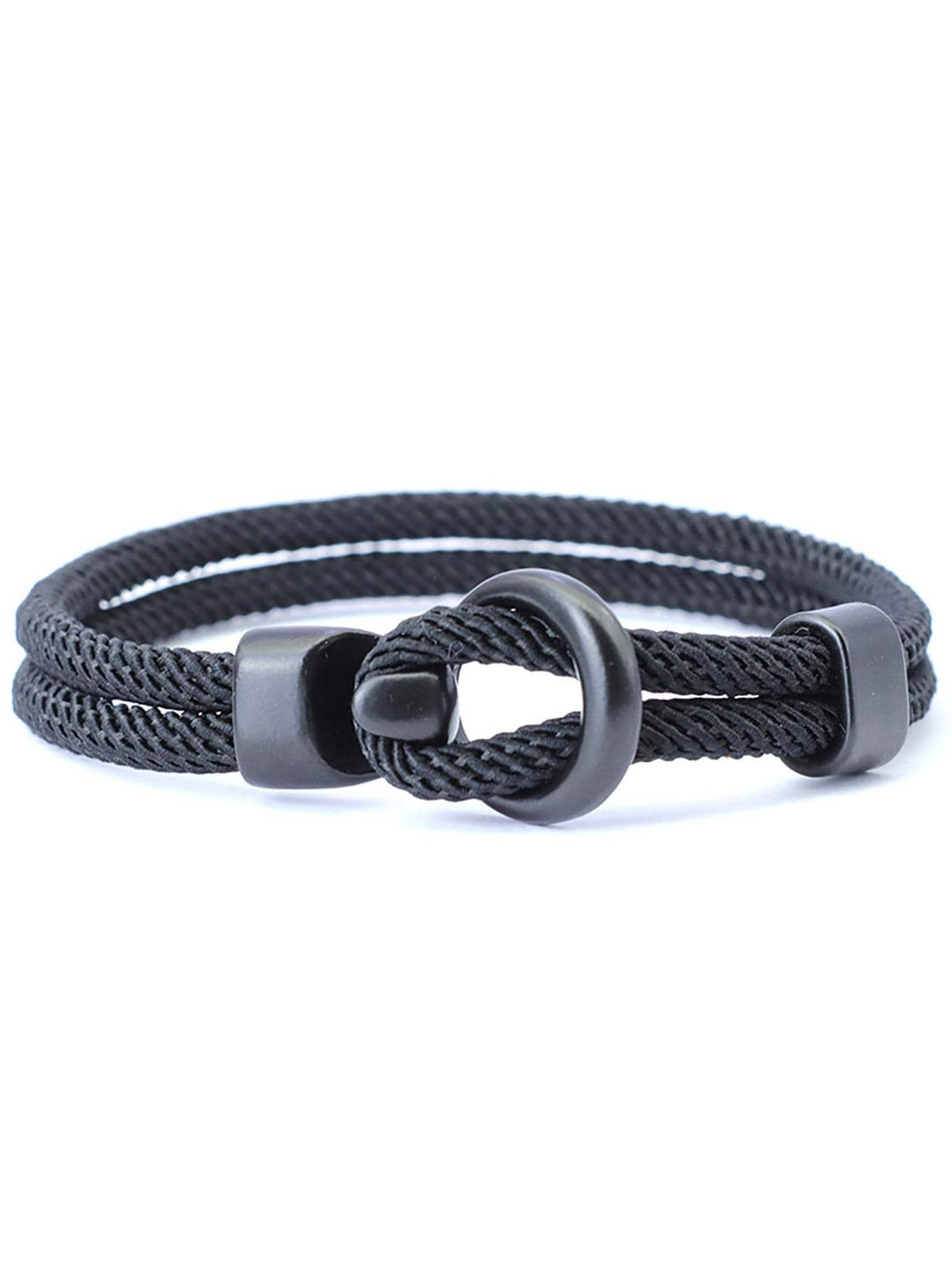 Men's Minimalist Handmade Milano Cord Hook Bracelet