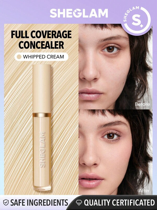 SHEGLAM Like Magic 12HR Full Coverage Concealer-Whipped Cream */