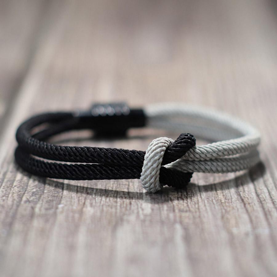 Men's Concentric Knot Rope Bracelet