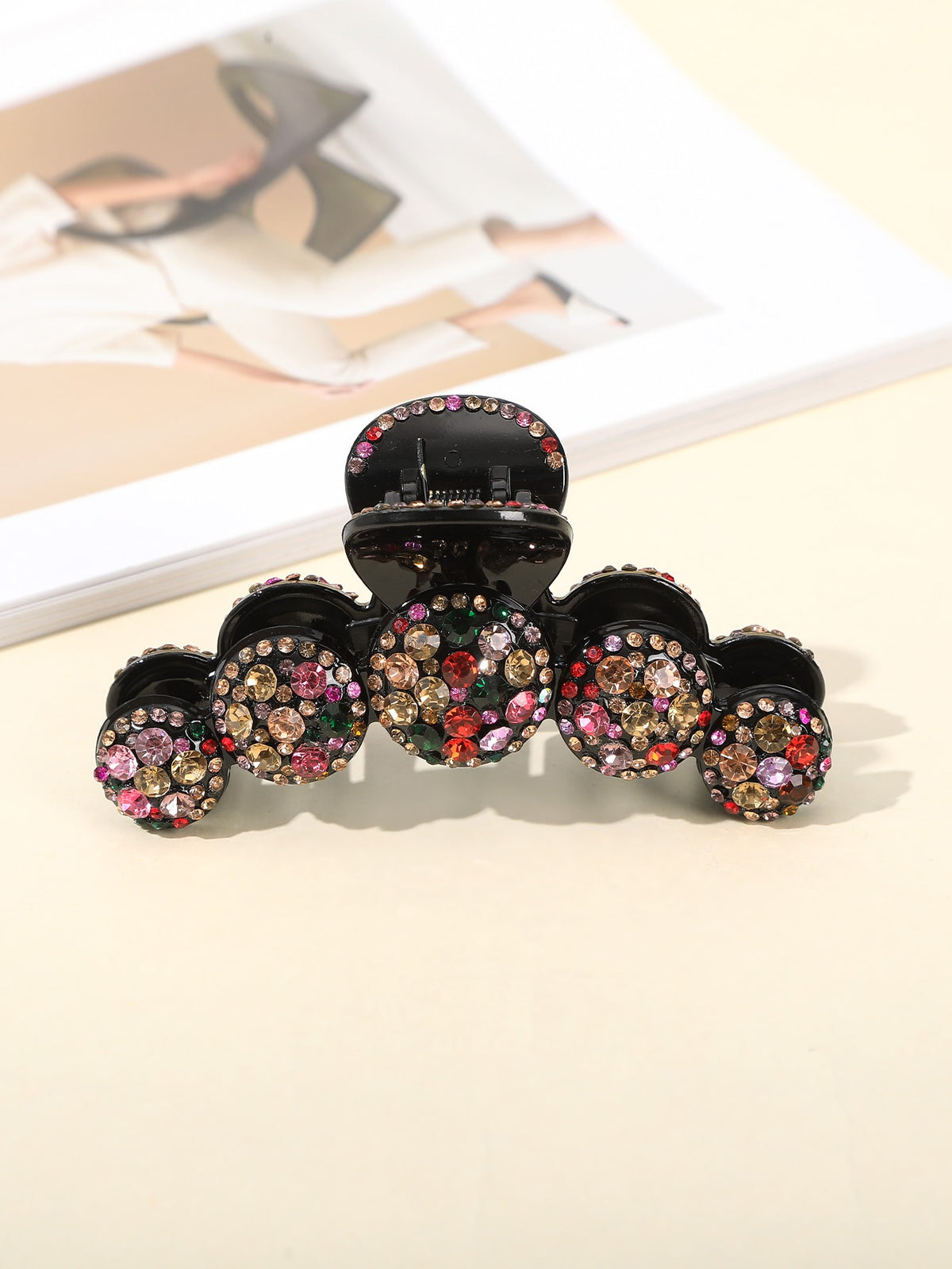 Women's Bohemian Rhinestone Hair Claw Clip