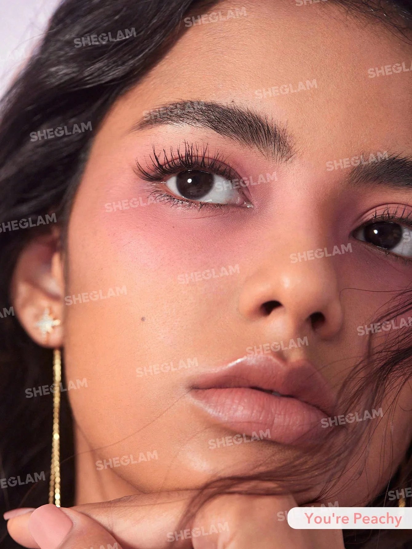 Sheglam Love Dive Tender Heart Powder Blush - You're Peachy -.