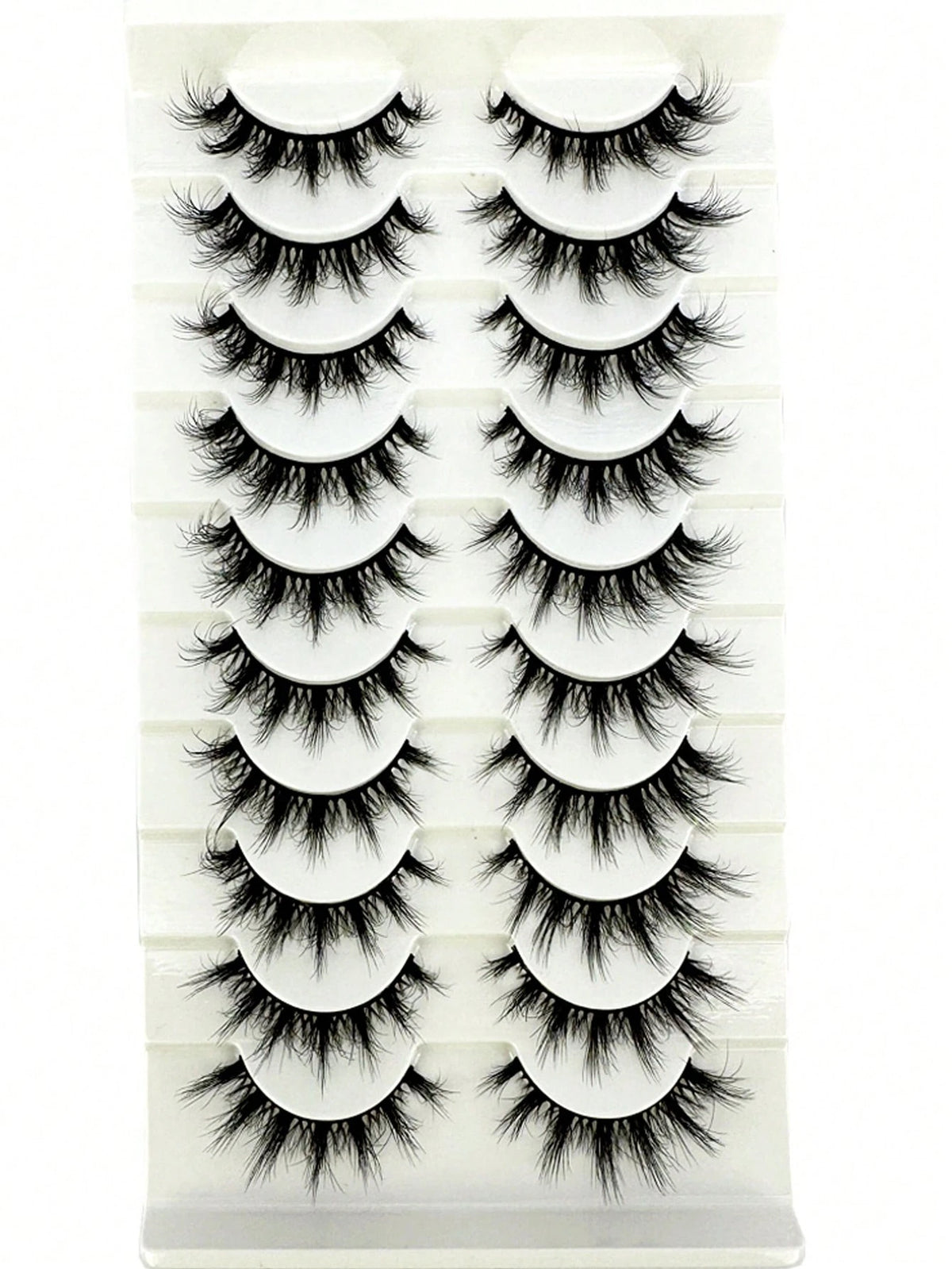 Women's 5D Fluffy Short Natural False Eyelash Set