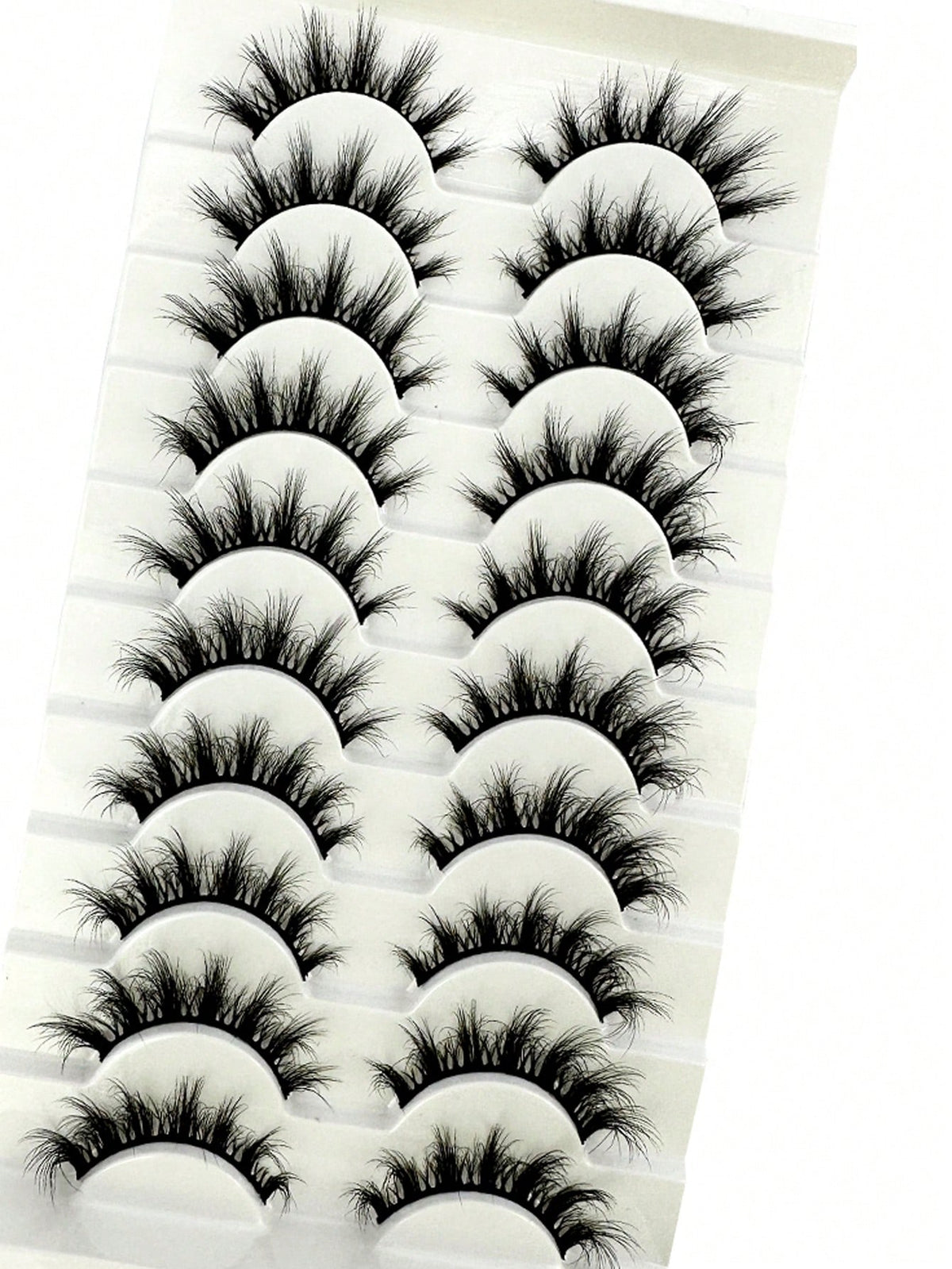 Women's 5D Fluffy Short Natural False Eyelash Set