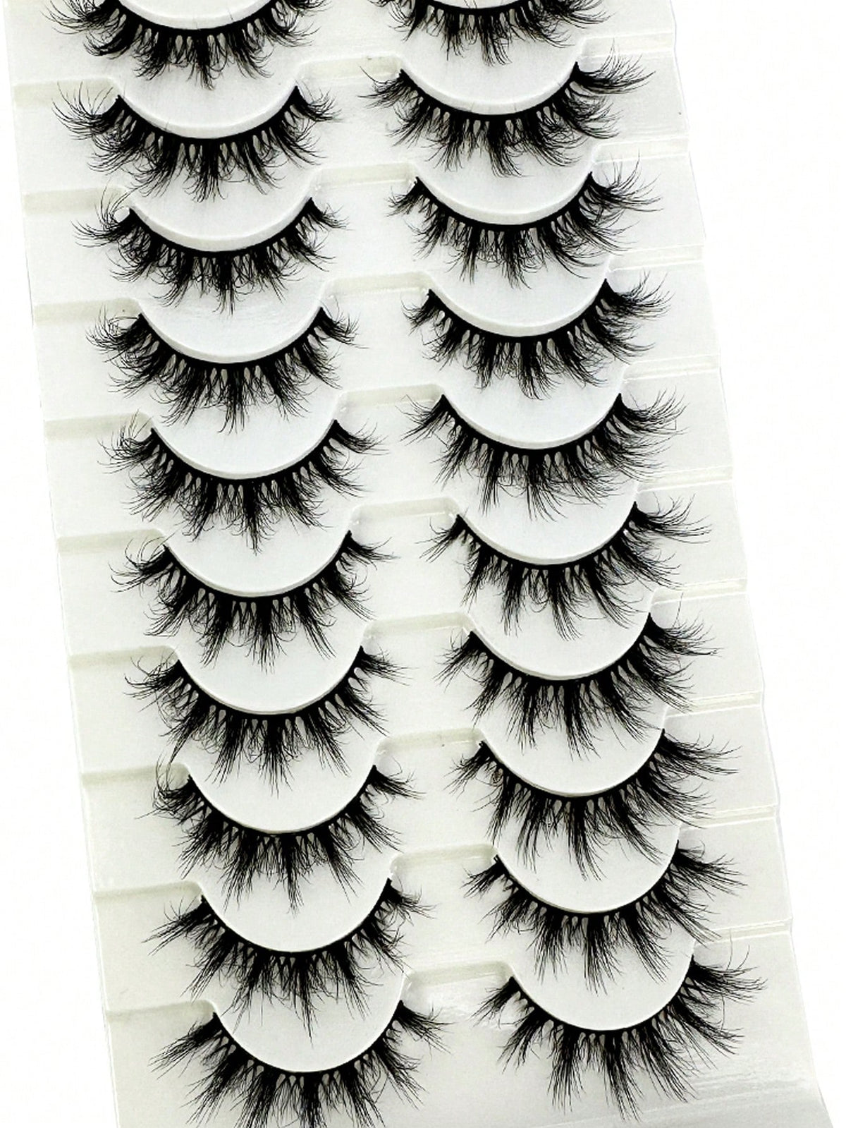 Women's 5D Fluffy Short Natural False Eyelash Set