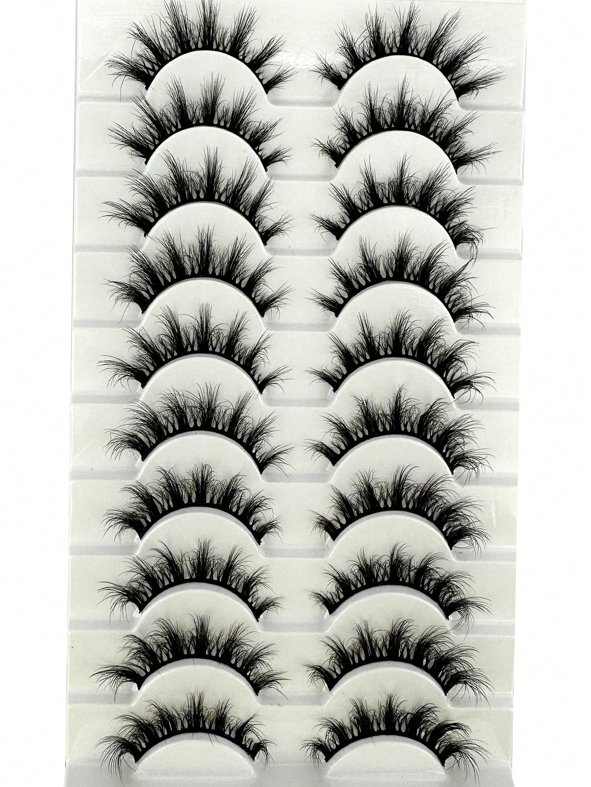 Women's 5D Fluffy Short Natural False Eyelash Set