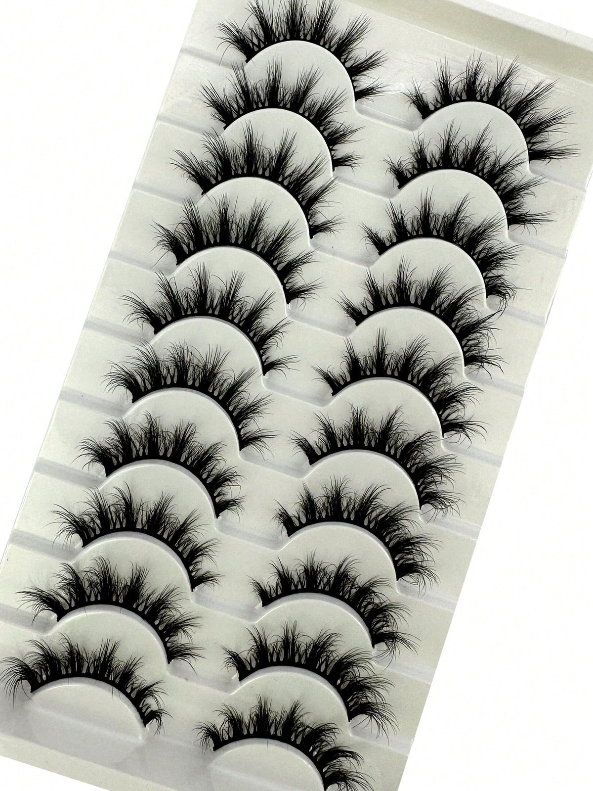 Women's 5D Fluffy Short Natural False Eyelash Set