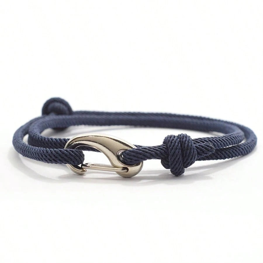 Men's Minimalist Double-Layer Braided Paracord Bracelet