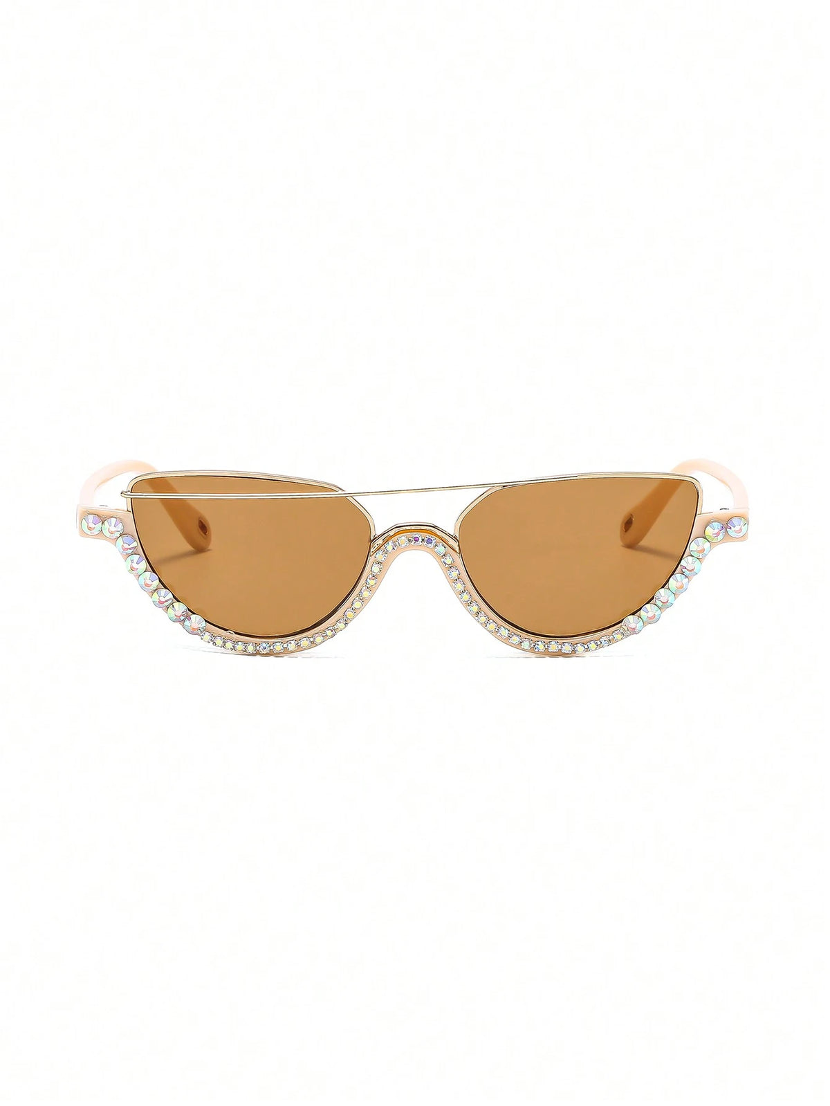 Women's Fashion Cat Eye Rhinestone Glasses