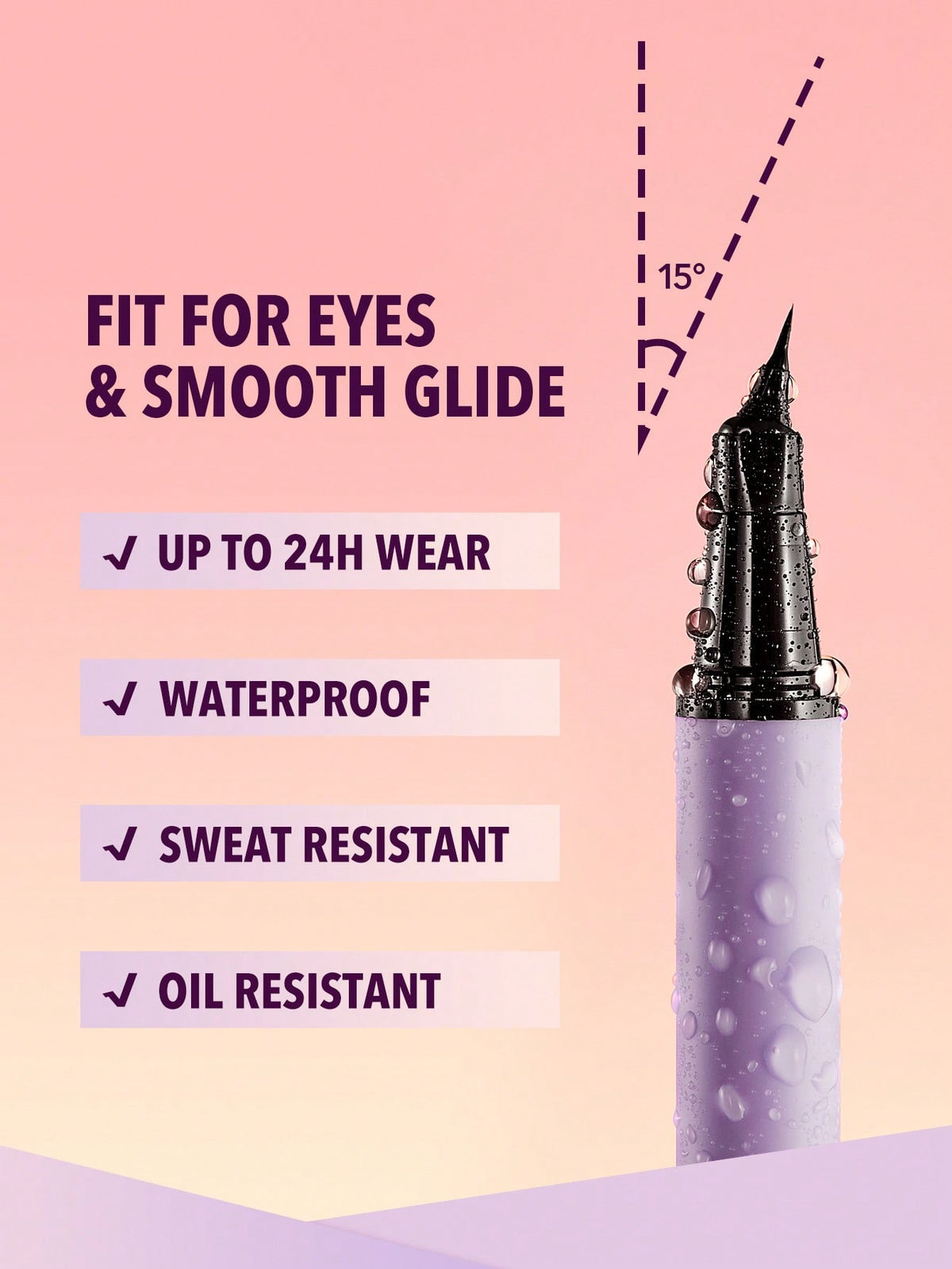Women's Pro-Flex Angled Matte Liquid Eyeliner Pencil